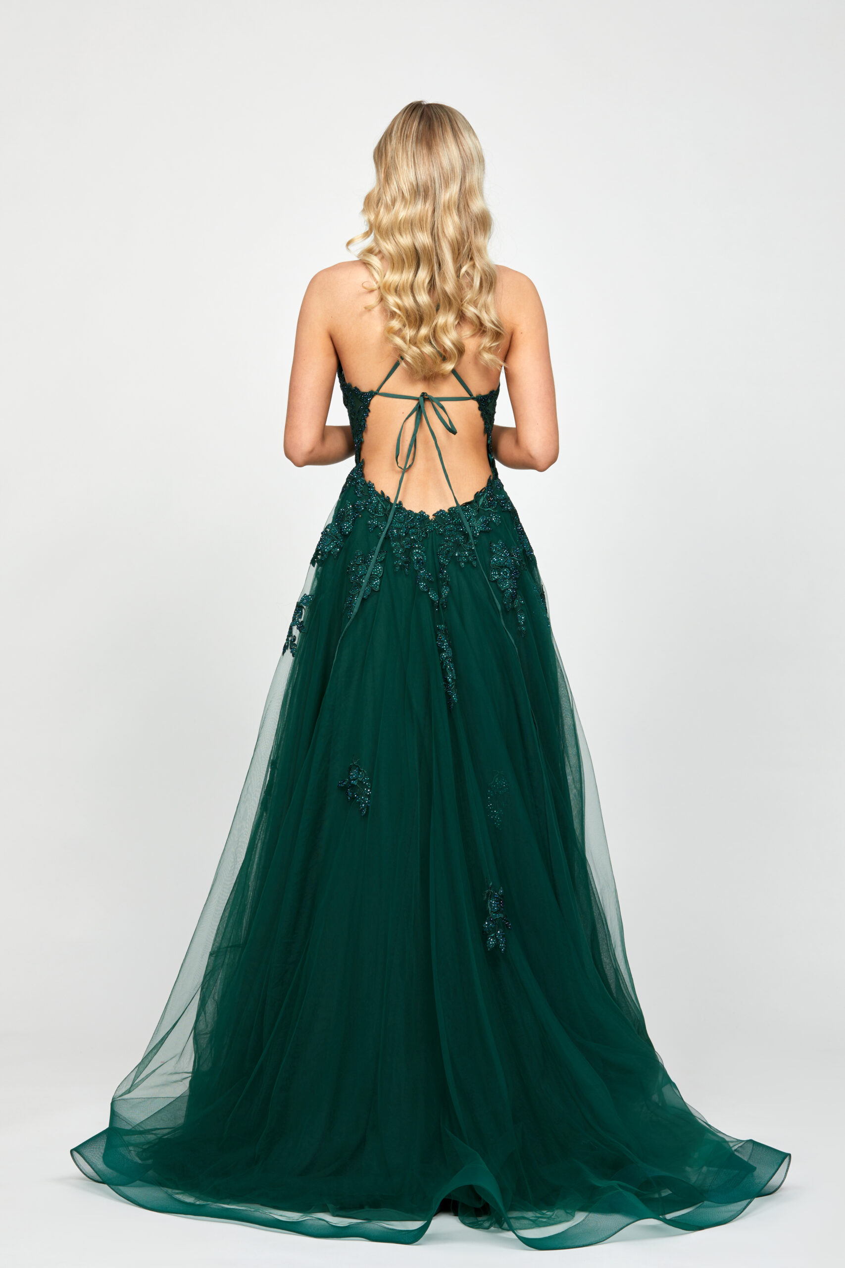 Alie Plunging Ball Gown by Bariano - Image 2