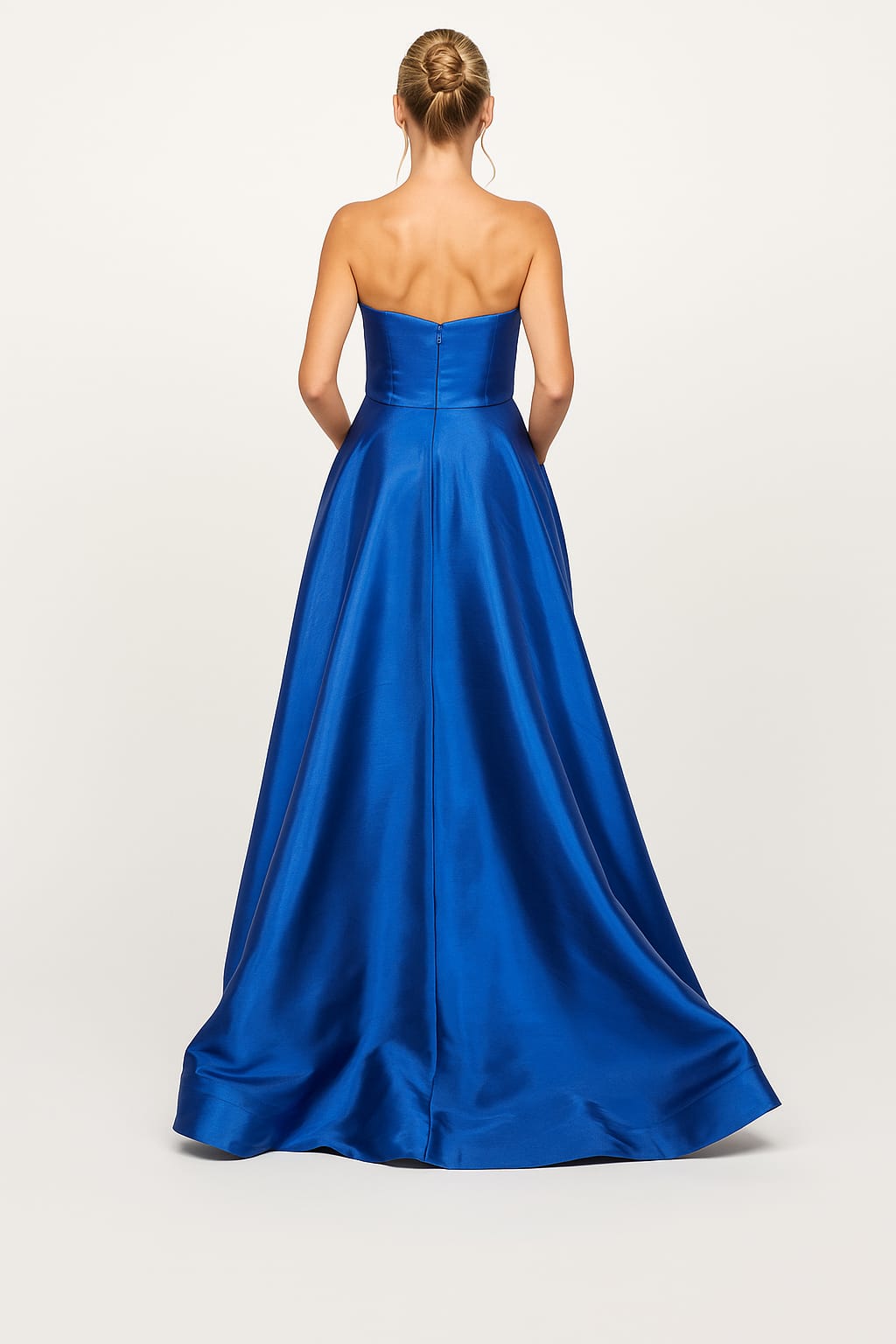 Faiy Asymmetric Hi Low Gown by Bariano - Image 2